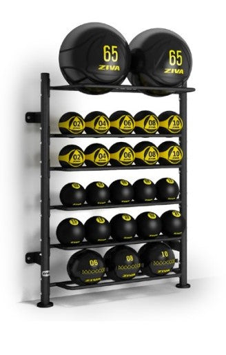 Ziva SL Wall Mounted Ball Rack - Medium - $500 + gst